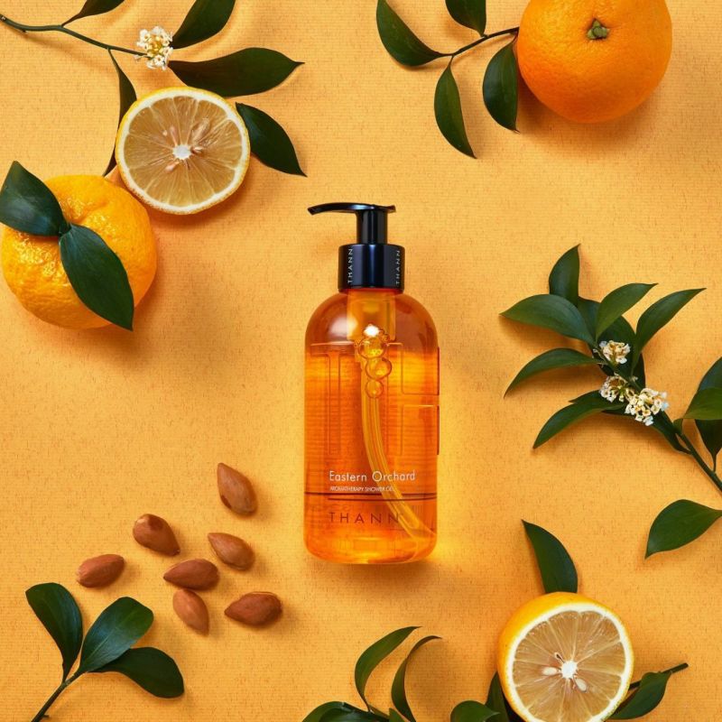 THANN シャンプー 250ml、シャワージェル320ml 2セット シャワージェルEO《イースタンオーチャード》 | THANN