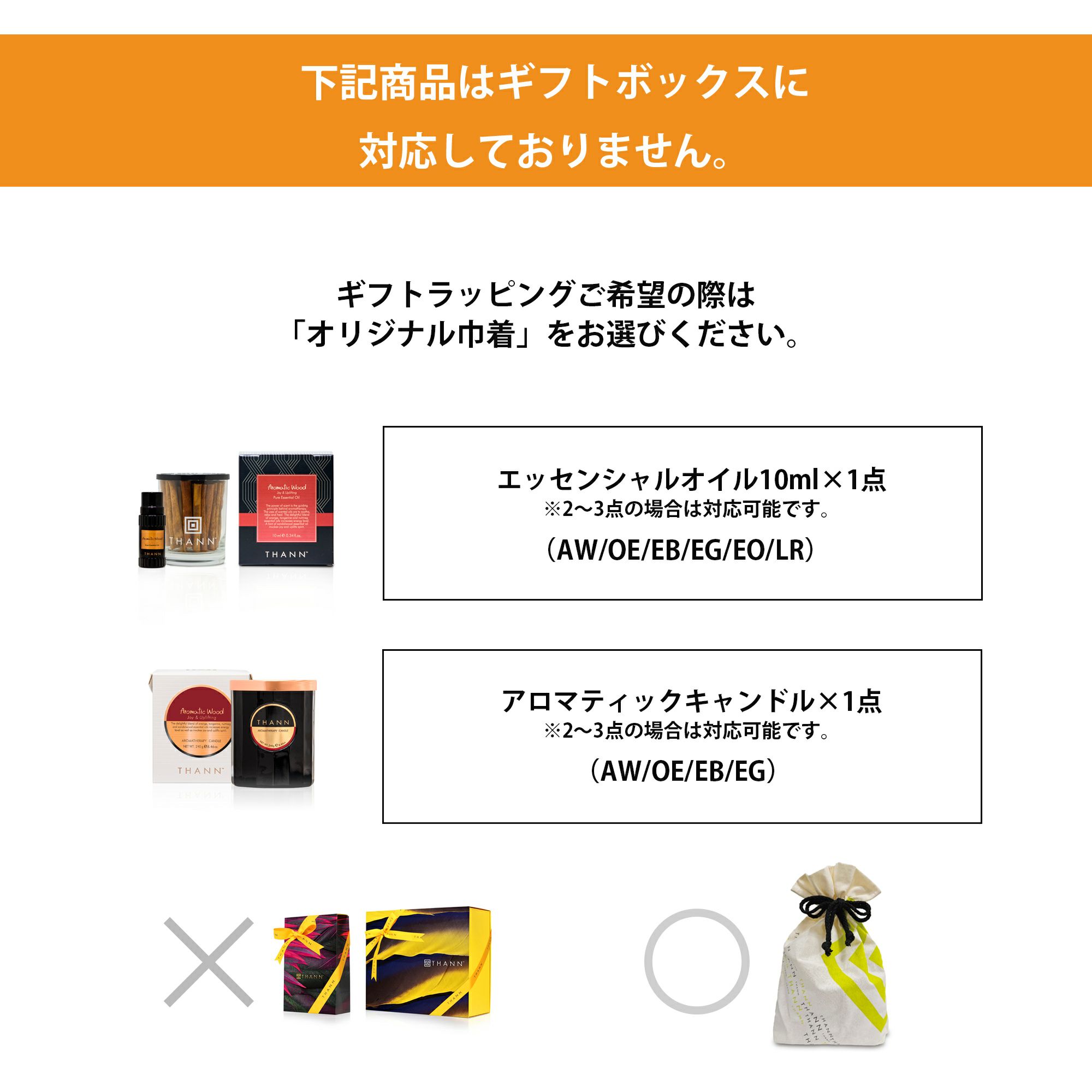 ギフトボックス | THANN